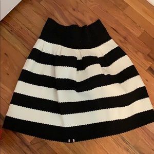 Anthropologie striped skirt